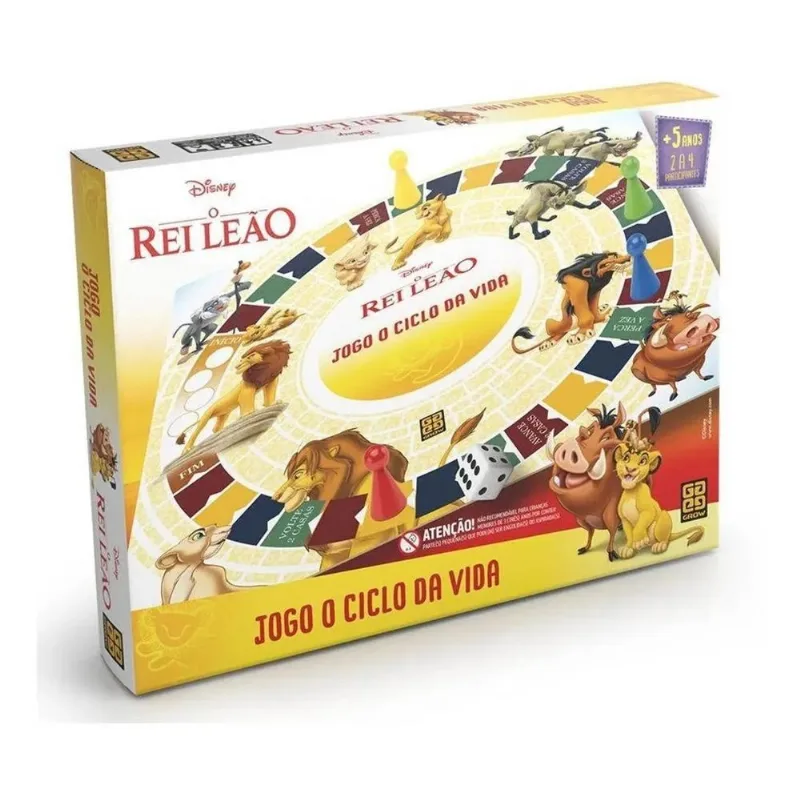 Jogo Ciclo Da Vida Rei Leao Grow- 3709