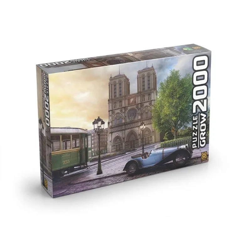 Catedral De Notredame Quebra-Cabeça Puzzle 2000 Peças - Gr