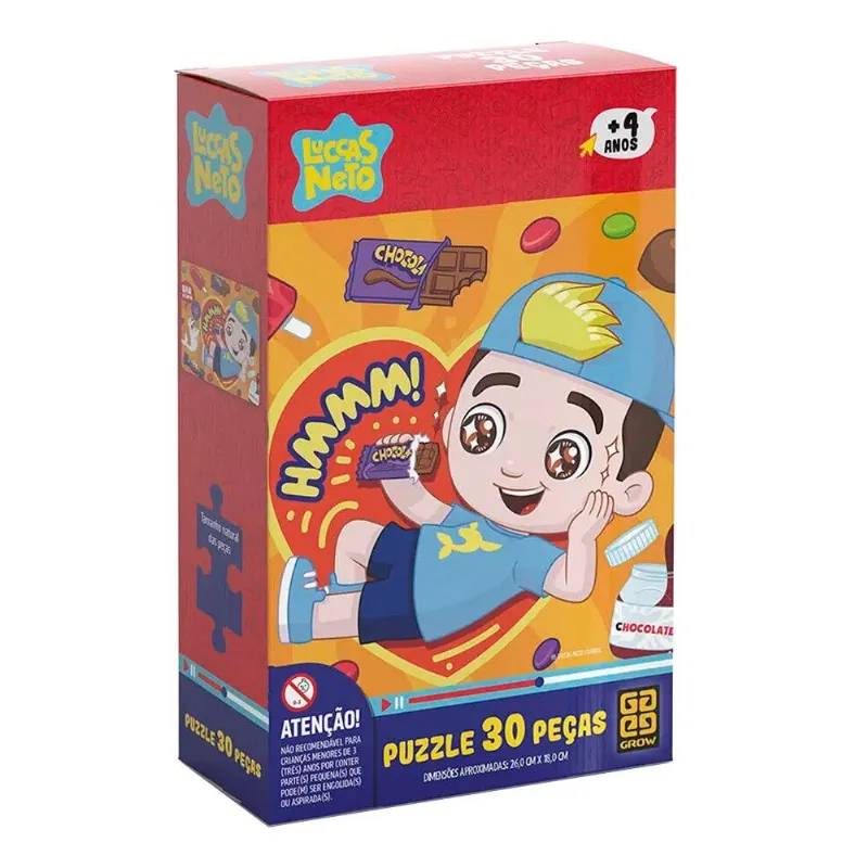 Puzzle 30 peças Luccas Neto: FS