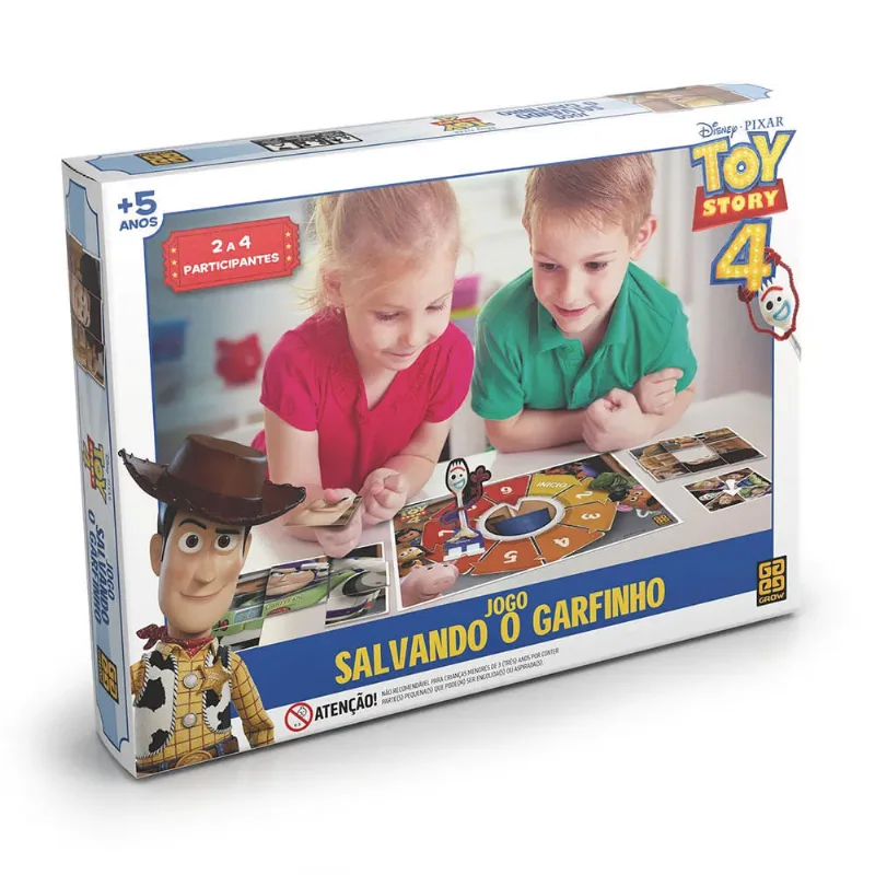 Jogo - Disney - Toy Story 4 - Salvando o Garfinho - Grow
