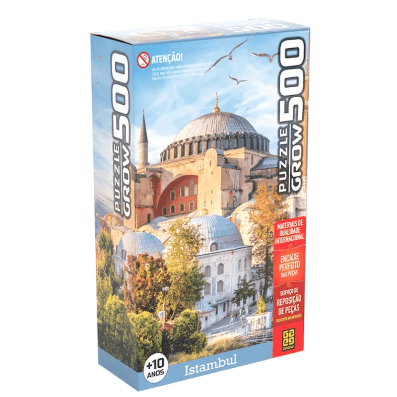 Quebra Cabeça Puzzle 500 Peças Istambul - Grow