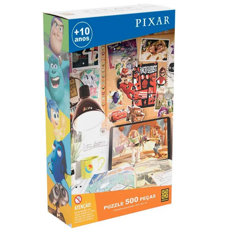 Quebra-Cabeça Pixar 3964 Grow - 500 Peças 37230