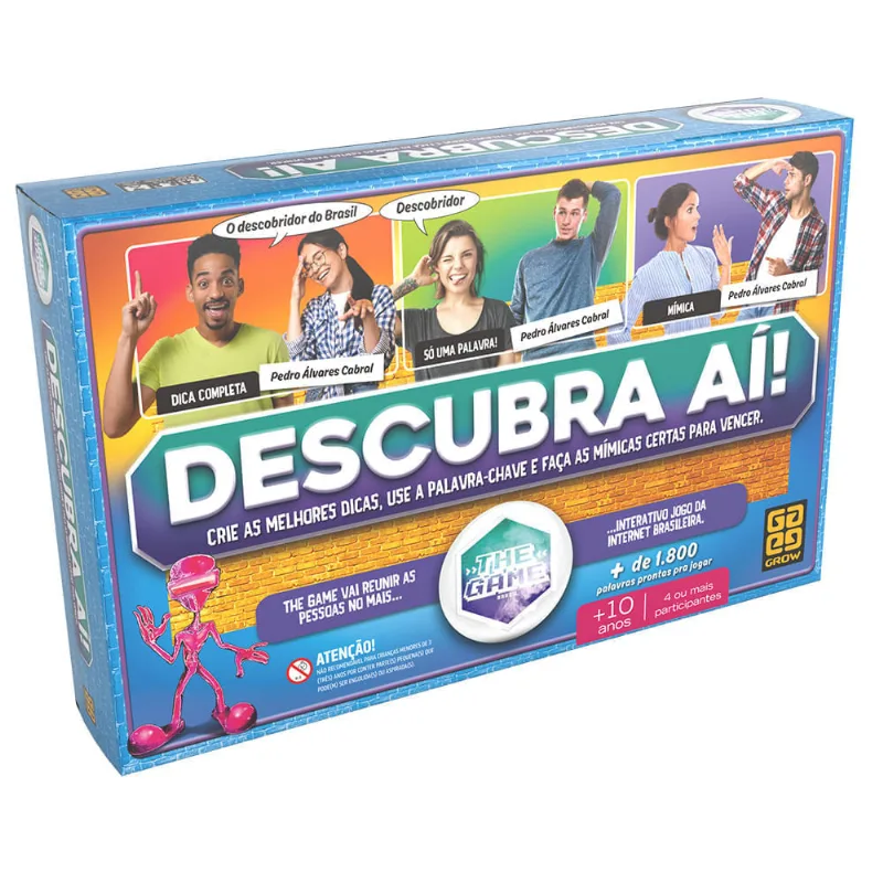 Jogo Descubra Aí - Grow