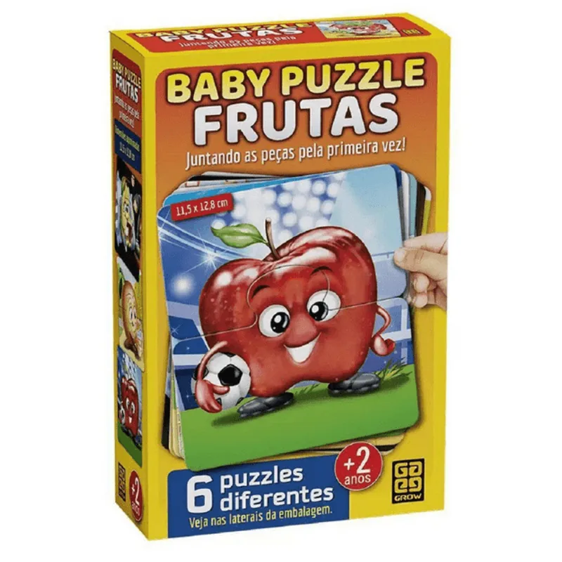 Baby Puzzle Frutas - Grow - UNICA