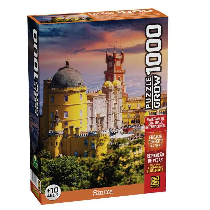 EXCLUSIVO Quebra-Cabeça - 1000 Peças - Sintra - Especial - Grow
