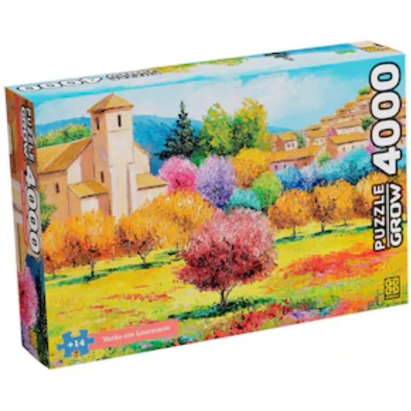 Quebra-Cabeça Grow 4101 Verão em Lourmarin - 4000 Peças 110197