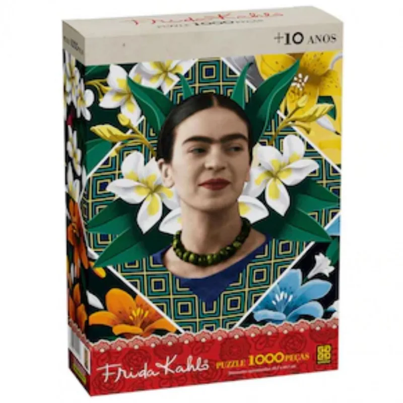 Quebra-Cabeça Grow 4120 Frida Kahlo - 1000 Peças 110203