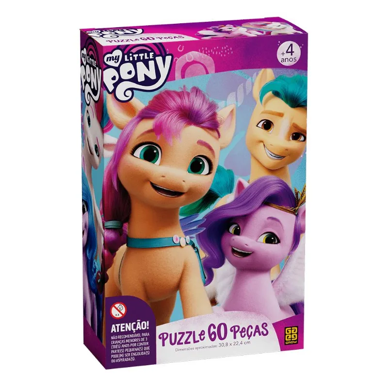 Puzzle 60 peças My Little Pony