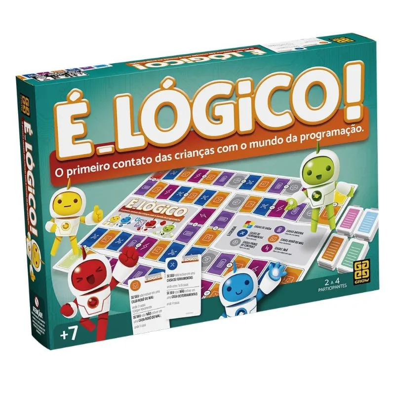 Jogo É Lógico - Grow