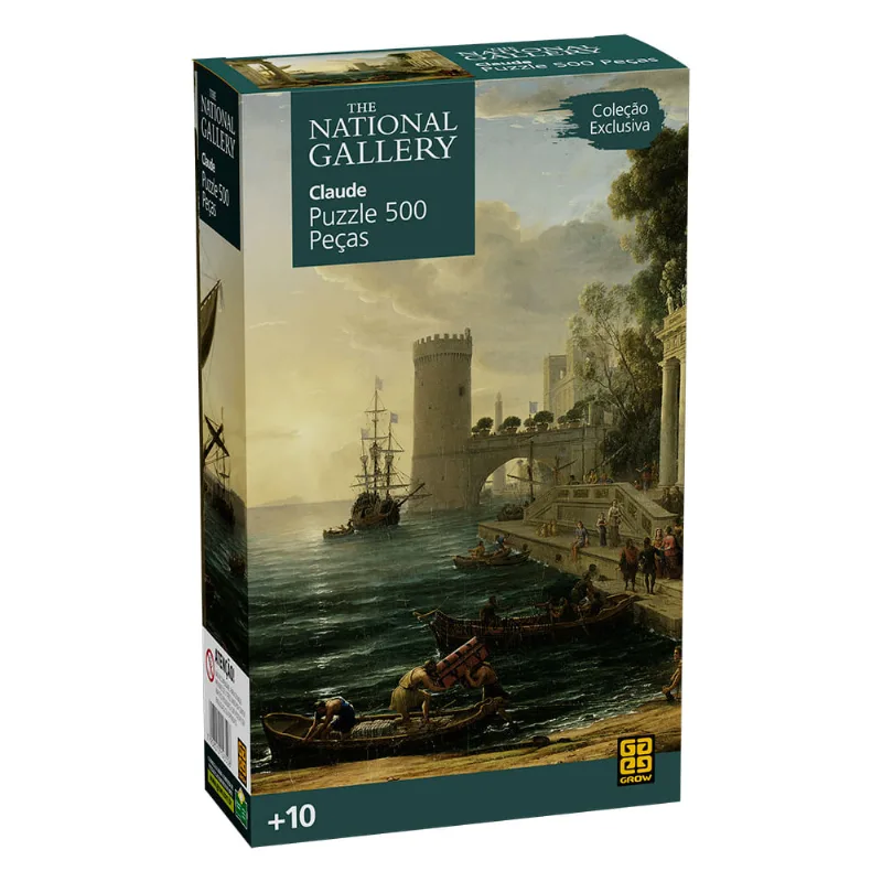Quebra-Cabeça - 500 Peças - The National Gallery - Grow