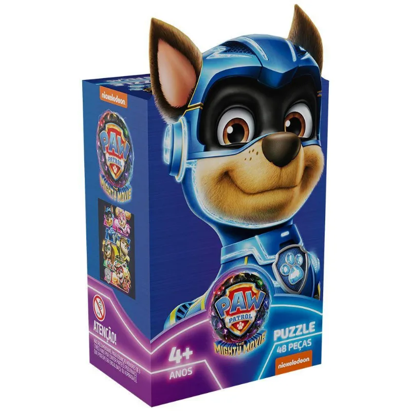 Puzzle Patrulha Canina Embalagem Especial 48 Peças - Grow