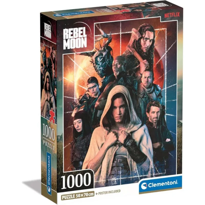 Puzzle 1000 Peças Rebel Moon - Clementoni