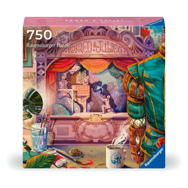 Puzzle 750 peças Romeu e Julieta - Importado - Ravensburger