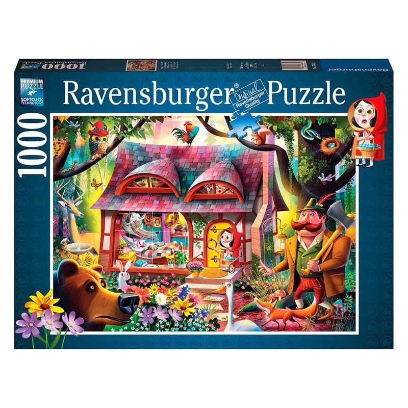 Puzzle 1000 peças Chapeuzinho Vermelho - Importado - Ravensburger