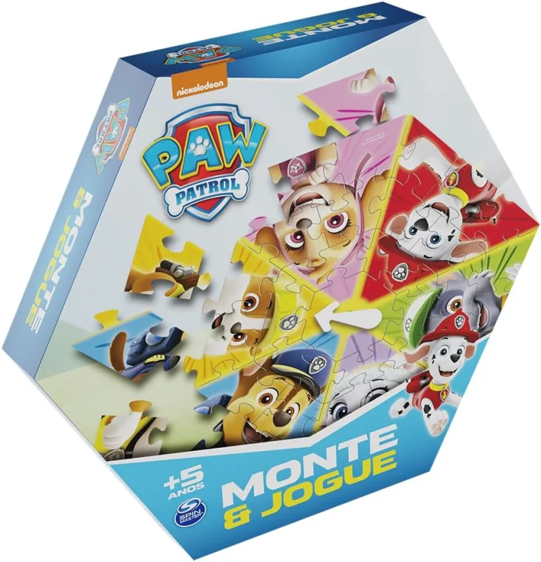 Jogo Monte E Jogue - Patrulha Canina - LC - Brinquedos