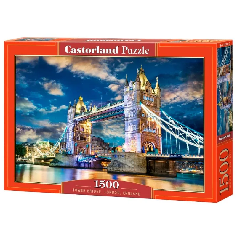 Puzzle 1500 Peças Tower Bridge - Castorland Imp. 1519672 Puzzle 1500 Peças Tower Bridge - Castorland Importado 1519672