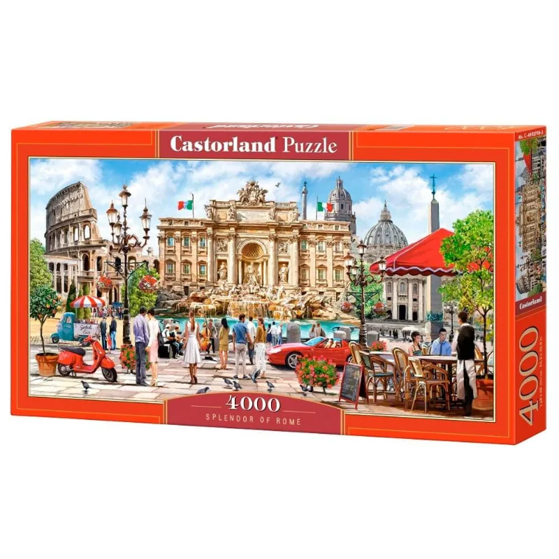 Puzzle 4000 Peças Roma Esplendorosa - Castorland Importado 4002702