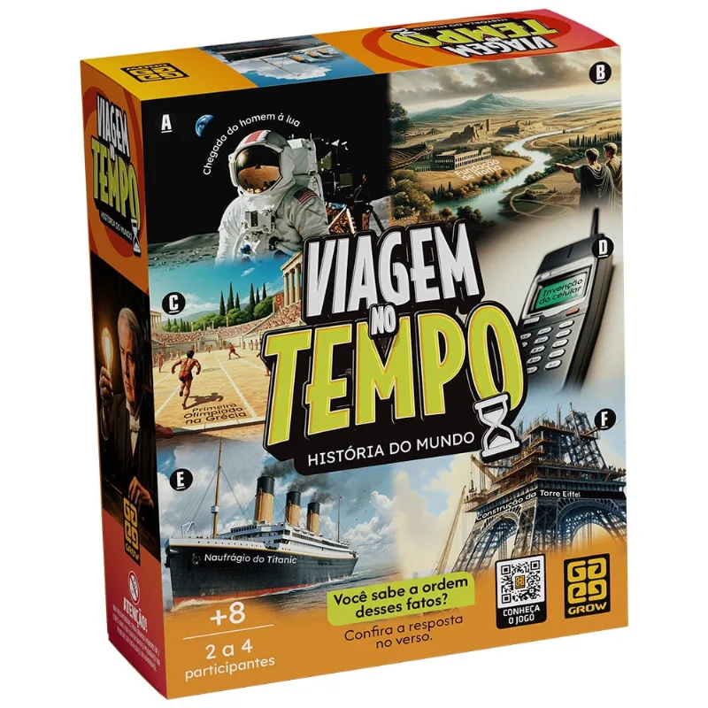 Jogo Viagem No Tempo - Grow