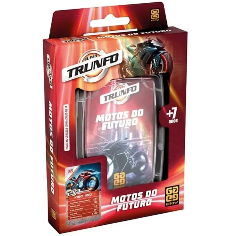 Jogo Trunfo Motos do Futuro GROW