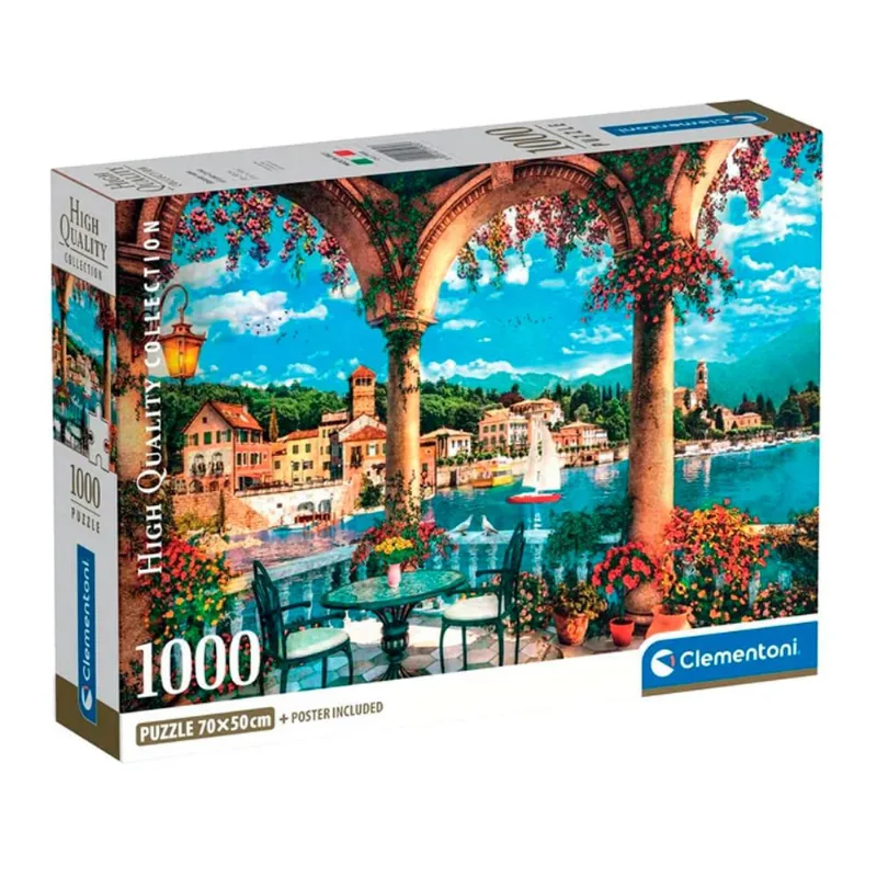 Puzzle 1000 Peças Vista da Varanda - Clementoni 39930