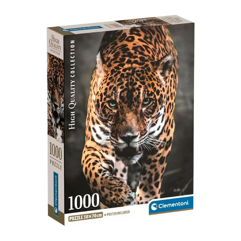 Puzzle 1000 Peças Jaguar - Clementoni 39947