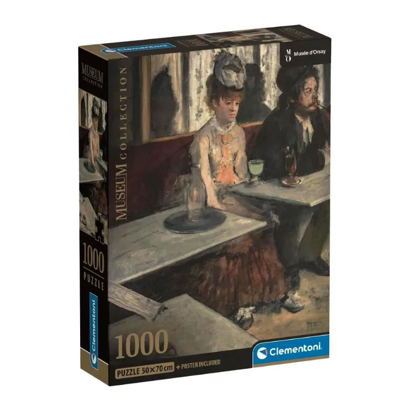 Puzzle 1000 Peças Café - Degas - Clementoni 39974
