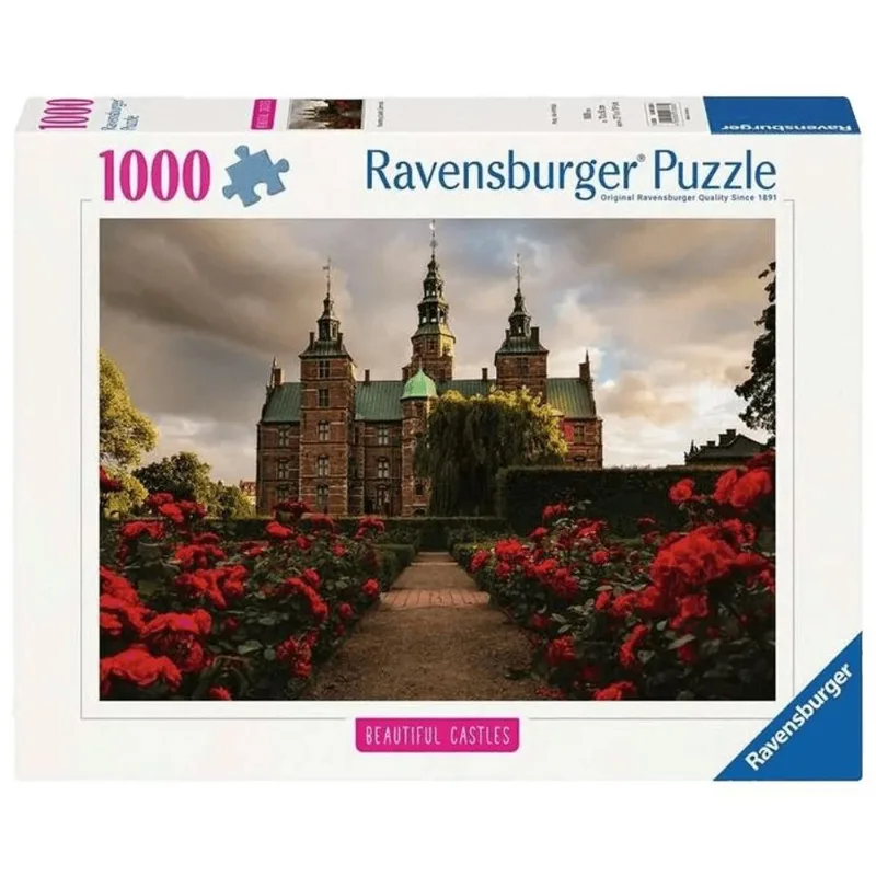 Puzzle 1000 Peças Castelo de Rosenborg Dinamarca Ravens 12001336