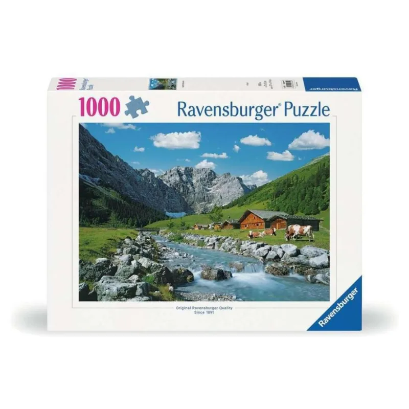 Puzzle 1000 Peças Nas Montanhas da Áustria Ravensburger 12000649