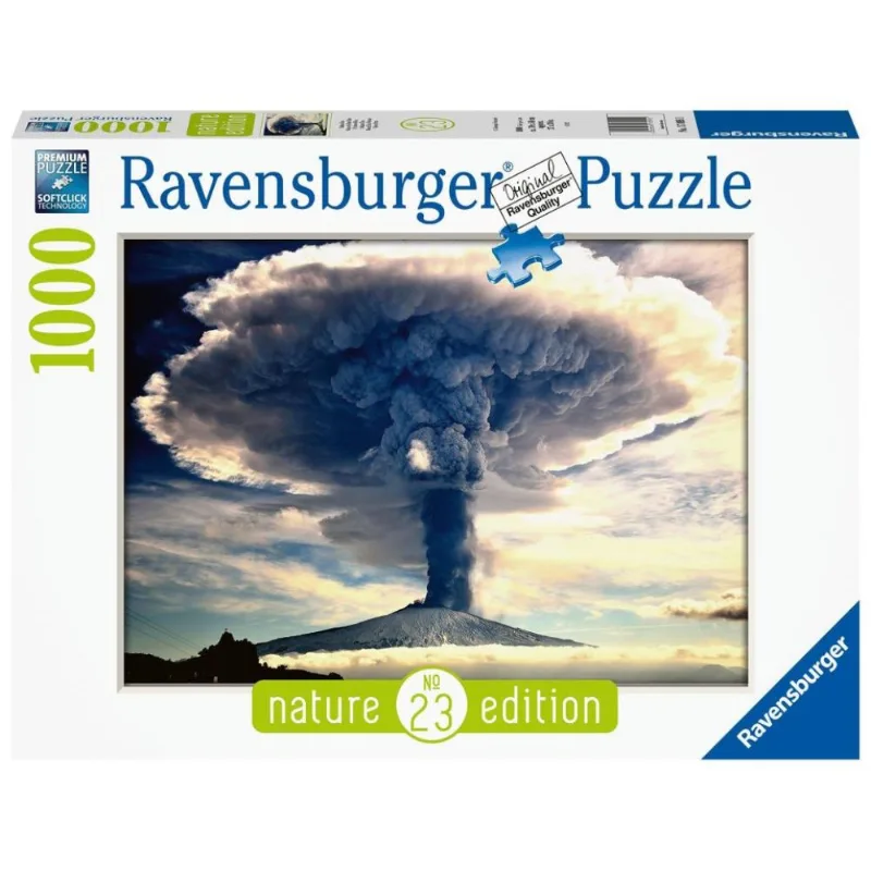Puzzle 1000 Peças Vulcão Monte Etna Ravensburger 12000176