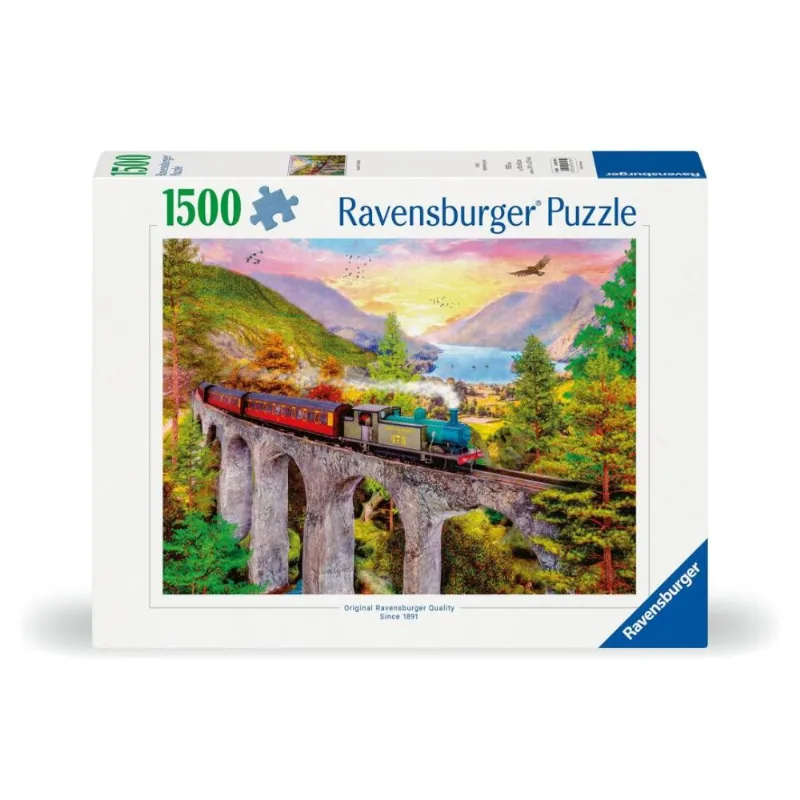 Puzzle 1500 Peças Viaduto no Outono Ravensburger 12000795
