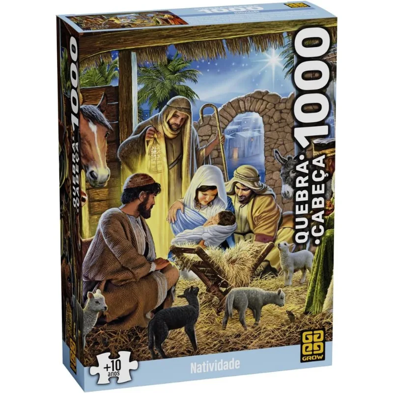 Quebra-Cabeça 1000 Peças - Natividade - Grow