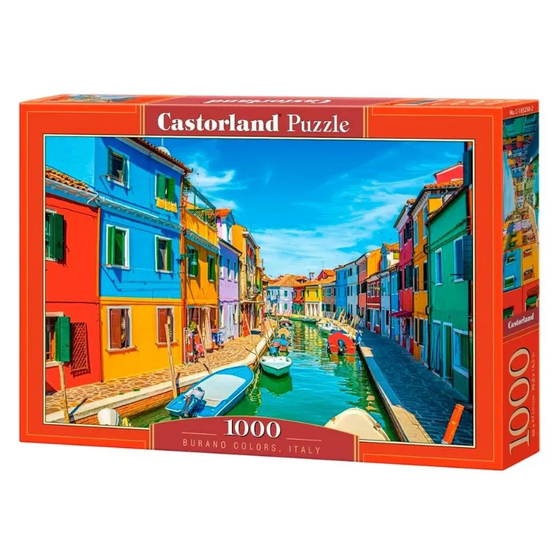Puzzle 1000 Peças Burano - Itália Castorland 105250