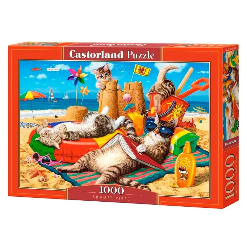 Puzzle 1000 Peças Vibrações de Verão Castorland 104772