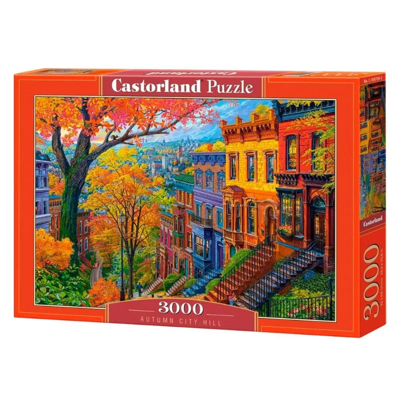 Puzzle 3000 Peças Outono na Colina Castorland 300709