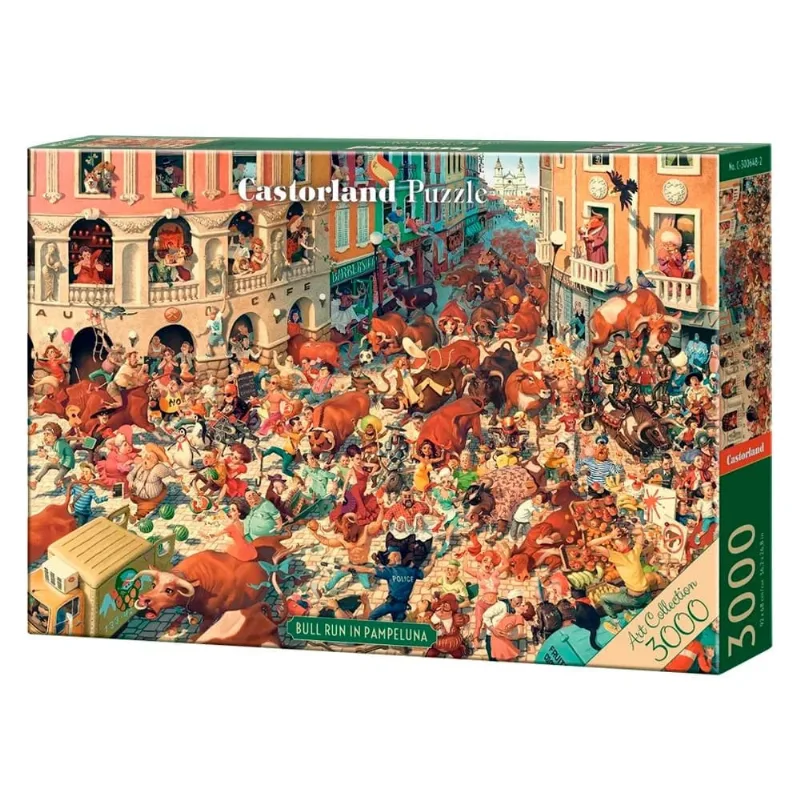Puzzle 3000 Peças Corrida de Touros - Kazak Castorland 300648