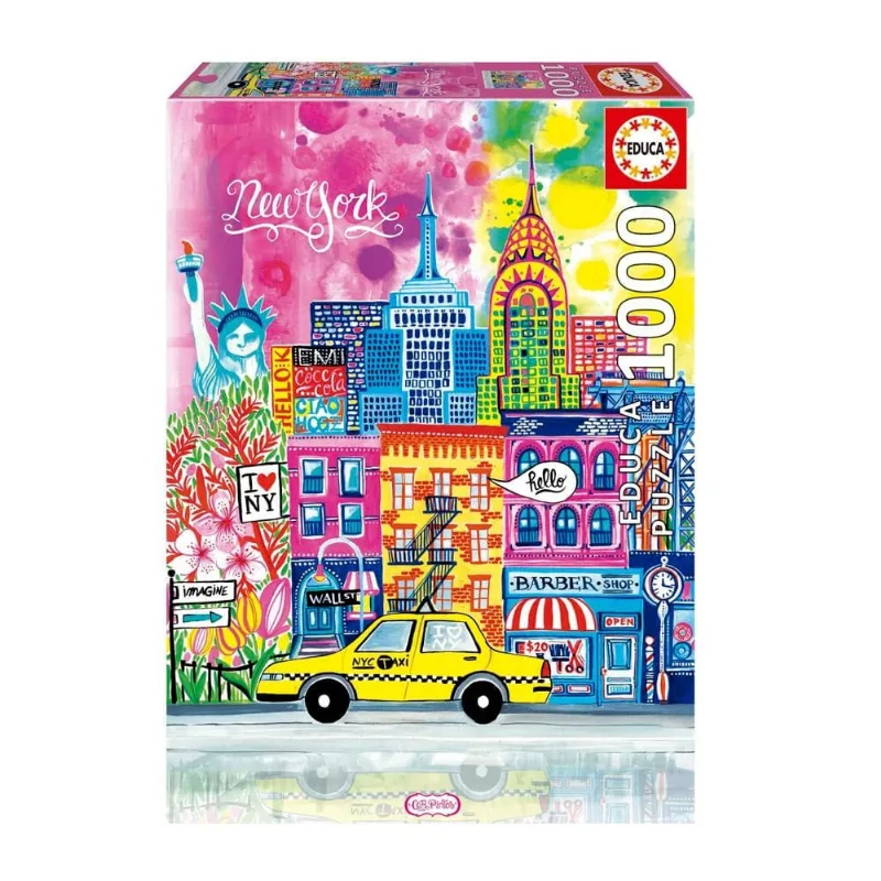 Puzzle 1000 Peças Passeio de Carro em Nova York - Educa 20558