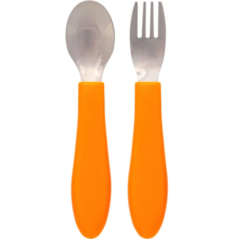 Kit Talheres Bubazoo Laranja Buba - Buba