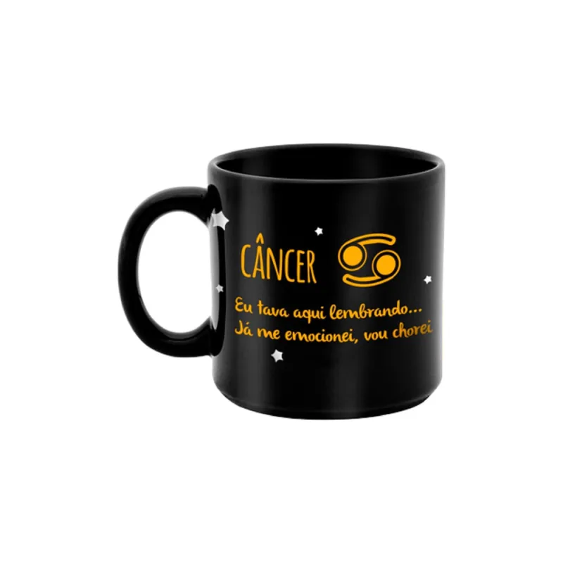 Caneca signo câncer 360ML - Não Disponível - Utilidades Domesticas