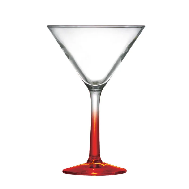 Taça p/ Martini Ruvolo Haste Vermelha 225ml