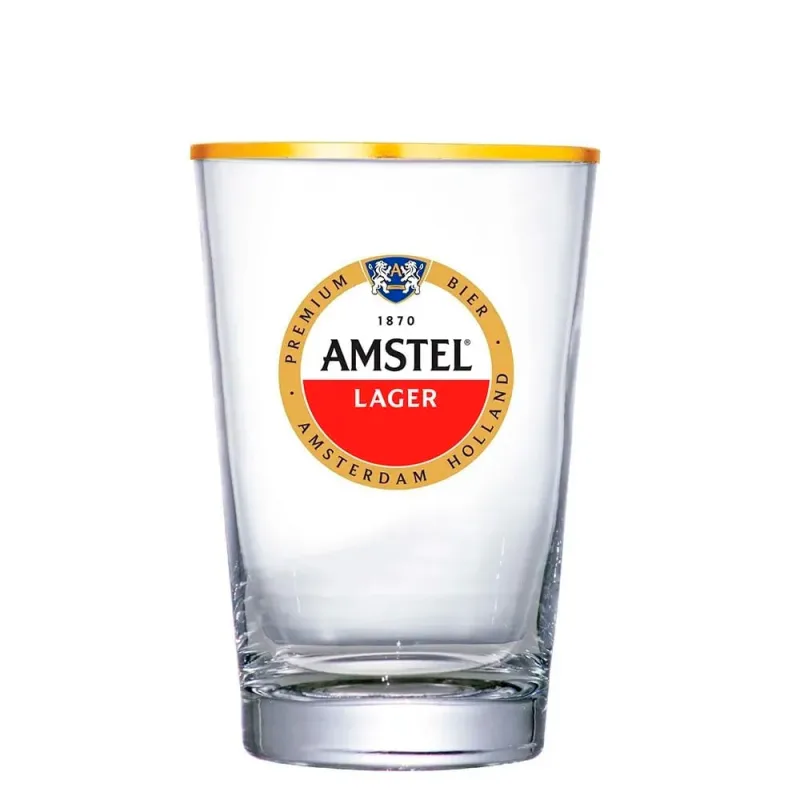 Copo p/ Cerveja Ruvolo Amstel Vidro 350ml - Ruvolo