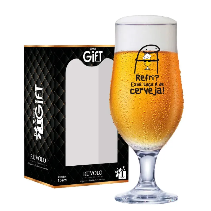 Taça Royal Beer Ruvolo Flork 310ml+E14748 - Ruvolo - Utilidades E Casa