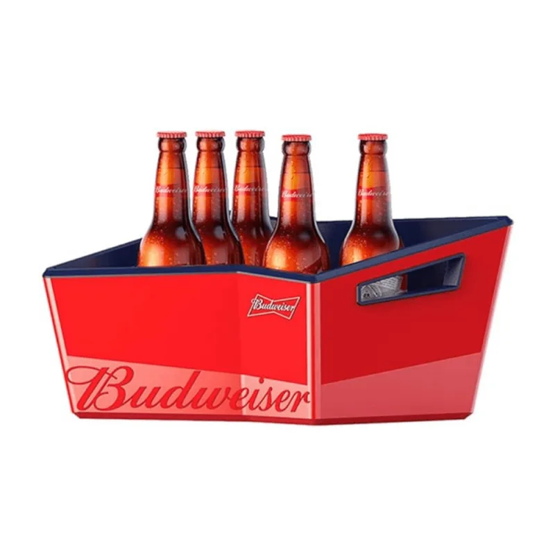 Balde de Gelo e Cerveja Budweiser - Rovulo - Ud