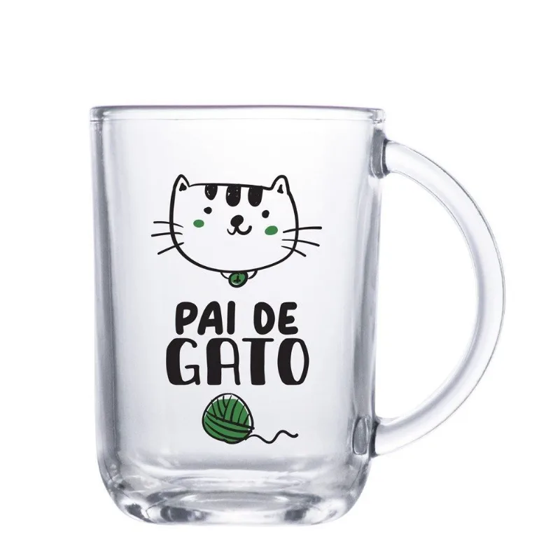 Caneca Pai De Gato Verona Ruvolo 315Ml - Vidro