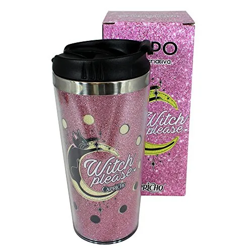 Copo Viajem Bilho Witch 450ml Zn - ZONA CRIATIVA