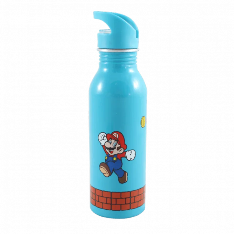 Garrafa Alumínio - Super Mario