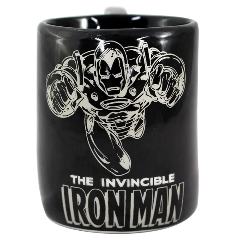 Caneca Soco Inglês Marvel Comics Caneca de Porcelana - Soco Inglês - Disney - Marvel - Vingadores - Zona Criativa