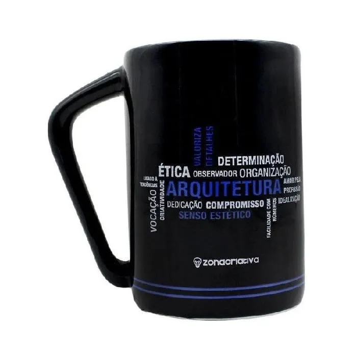Caneca profissões arquitetura - Não Disponível