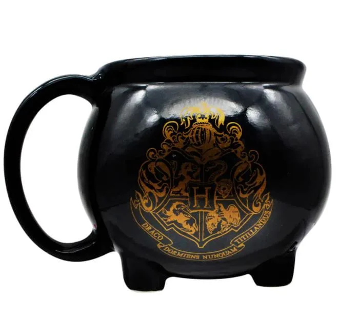 Caneca 500ml 3d Caldeirão Hogwarts Harry Potter - LC