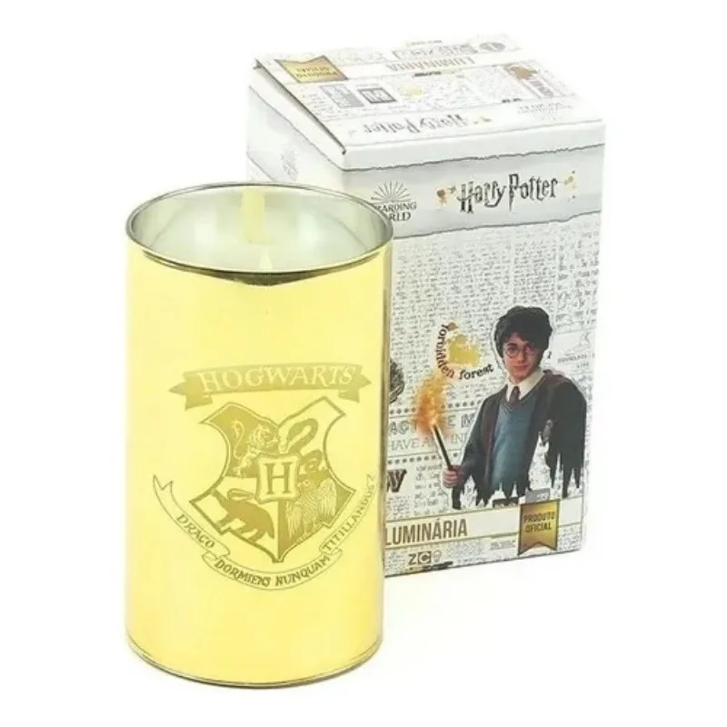 Luminária Vela Hogwart: Harry Potter