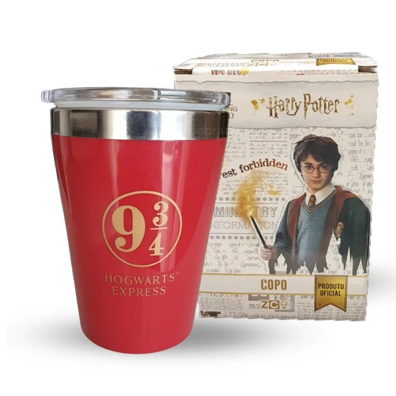 Copo Viagem Snap Plataforma 9 ¾ - Harry Potter
